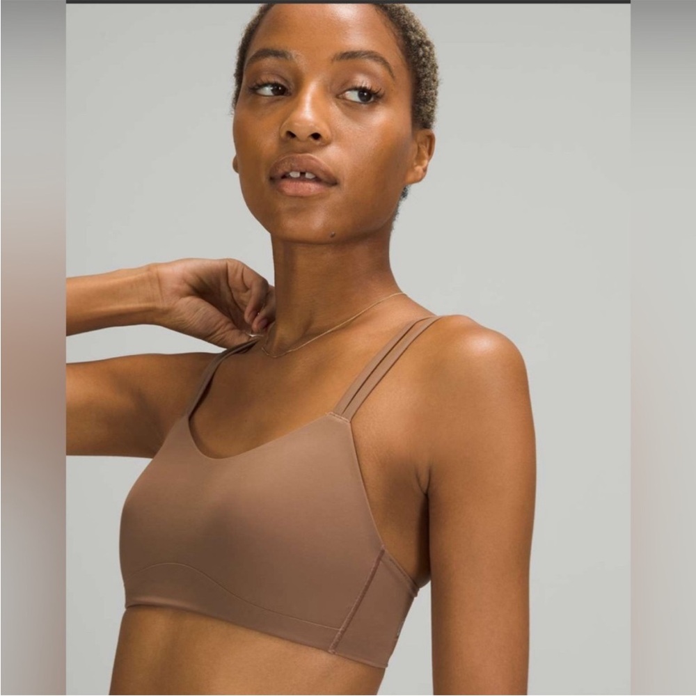 Lululemon Like a Cloud Bra *Light Support, B/C cup Cacao EUC 4